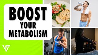 Boost Your Metabolism And BURN Fat  5 Tips  V SHRED [upl. by Hoashis]