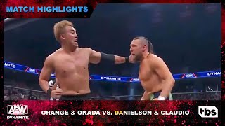 Okada and Danielson Meet Again in AEW Dynamite Main Event  AEW Dynamite  TBS [upl. by Shore]