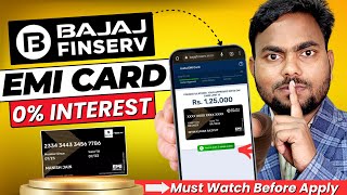 Bajaj finance card kaise banaye 2024  Bajaj Finserv EMI Card  Bajaj Finance EMI Card Kaise Banaye [upl. by Ad]