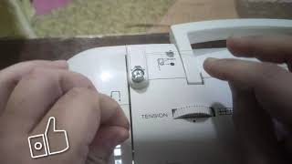 Getting started Threading tutorial on singer Tradition 2250 portable sewing Machine [upl. by Aitnis]