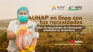 Taller sobre necesidades de información estadística en acuicultura [upl. by Buseck507]