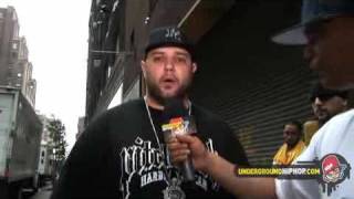 Necro  Interview Pt 3 Live On The Streets  New York NY  6408 [upl. by Weitman656]