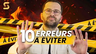 Entrepreneurs  les petites erreurs qui peuvent vous coûter cher [upl. by Ahsikahs]