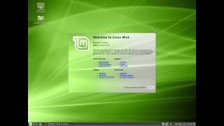 Distro Review Linux Mint 9 quotIsadoraquot [upl. by Natica]