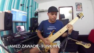 Amed Zawady  Funk in E Roscoe LG 3006 Custom [upl. by Henrie999]