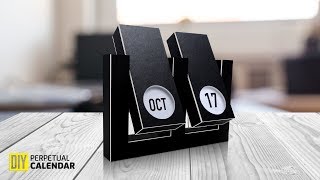 DIY  Perpetual Calendar [upl. by Hardy]