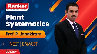 NEET  EAMCET  Botany Video Lectures  Plant Systematics  Taxonomy  Rankers Learning [upl. by Nnairret]