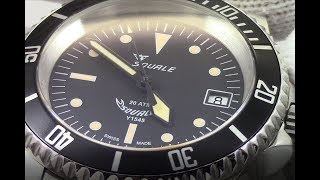 Squale 1545 Original Dive Watch Review  A Reintroduction of the 1545 Series [upl. by Meedan]