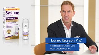 Dr Howard Ketelson on the SYSTANE Product Family of Artificial Tears [upl. by Carbrey551]