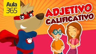 ¿Qué son los Adjetivos Calificativos  Videos Educativos Aula365 [upl. by Nodrog535]