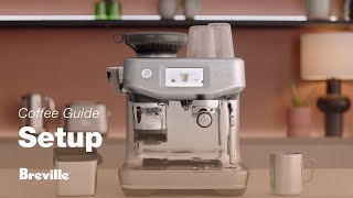 The Barista Touch™ Impress  Setting up an automatic espresso machine for beginners  Breville AU [upl. by Gniw]