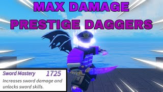 GPO Max Damage Prestige Firework Daggers [upl. by Caryn]