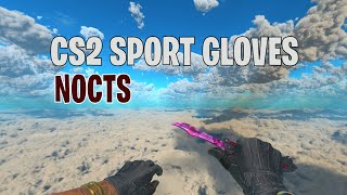 Sport Gloves Nocts BattleScarred  CS2 Skin Showcase 679 [upl. by Salb877]