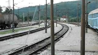 Departure the Knin station train 825 [upl. by Aetnahs]