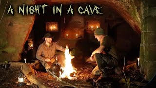 Camping in a Cave with campfire cooking [upl. by Greenwood466]