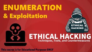 Enumeration and Exploitation  Ethical Hacking  CEH Basics  Enumeration Techniques [upl. by Michele]