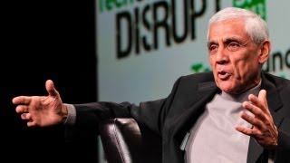 Vinod Khosla Keeps It Real  Disrupt SF 2013 [upl. by Ylrak240]