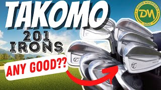 Takomo 201 Irons  Are They Any Good Do They Stack Up On Course [upl. by Macdonell138]