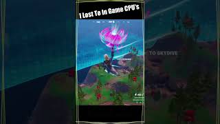 Losing To AI IN GAME Fortnite [upl. by Ansley]