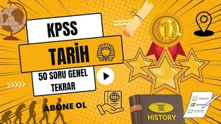 2024 KPSS TARİH GENEL TEKRAR SORU ÇÖZÜMÜ kpsstarih kpssortaöğretim kpssönlisans kpss2024 [upl. by Irab705]