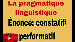 Pragmatique Linguistique cours1 [upl. by Amund]