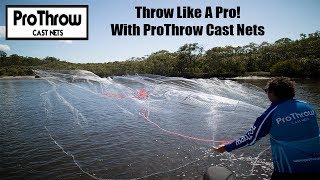 Throw Like A Pro With ProThrow Hand Sewn Cast Nets [upl. by Retsila]