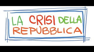 VIDEOMAPPE la crisi della repubblica civiltà romana [upl. by Eberhart]