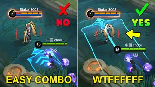 TUTORIAL CHOU NEW TRICK 2024 best build one shot  Mobile Legends [upl. by Atalante]