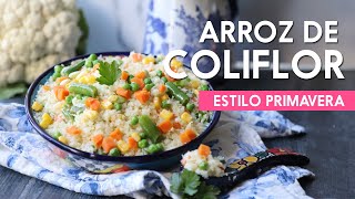 ARROZ DE COLIFLOR estilo Primavera [upl. by Acinot346]