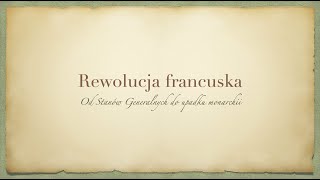 Rewolucja francuska [upl. by Silver942]