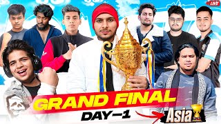 GRAND FINAL ASIA CUP 🏆 DAY 1 🥵 FT NG TSG AFF NL HH TH UG TWOB nonstopgaming free fire live [upl. by Wicks]