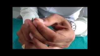 How to make a Finger spring  Orthodontics [upl. by Evod]