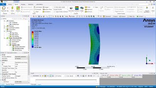 ANSYS MECHANICAL 11 2D 해석  Plane Stress Plane Strain Axisymmetric [upl. by Alana505]