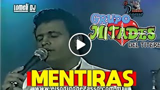 1992  Grupo Mitades  Mentiras  Armando Cabrera  En Vivo  El Titere [upl. by Thanos432]