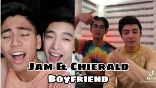 Jam Morales amp Chierald Tan Boyfie  Tiktok Compilation [upl. by Yekciv238]