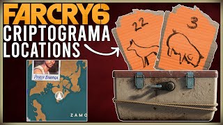 Far Cry 6 Barriga Criptograma Charts Locations  14 Horse amp 30 Domino [upl. by Horvitz]