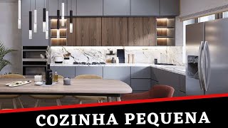 93 MODELOS DE COZINHAS PEQUENAS DICAS E IDEIAS  Rizza Diniz Arquitetura [upl. by Nnayelhsa]