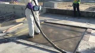 Polyurea Waterproofing Latest technology for waterproofing work by Fosroc [upl. by Llieno145]