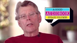 Stephen King Declares quotAudiobooks Are Terrificquot [upl. by Hubey]