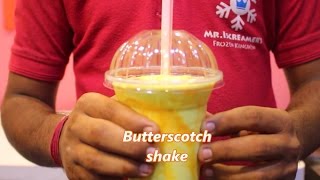 Butterscotch Milk Shake Recipe  Indian Drink Desert [upl. by Whiting]