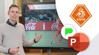 Hoe scoort de KNVB met PowerPoint  Portfolio  PPT Solutions [upl. by Hannan]