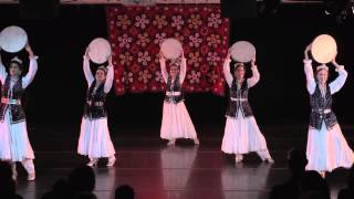 Raghse Daf by Nomad Dancers  PersianAzeri fusion dance [upl. by Lenahc]