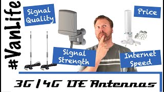 3G  4G LTE MIMO MiFi Antenna test  review  Poynting XPOL  Bingfu  Unbranded [upl. by Rugen]