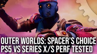 The Outer Worlds Spacers Choice Edition  PS5 vs Xbox Series XS Tech Review Performance Tested [upl. by Saxon]