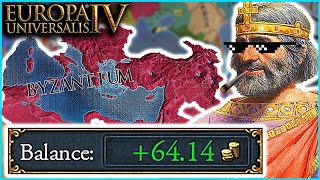 2500 Development Byzantium In 100 Years Roman Empire Restoration EU4 Byzantium Guide [upl. by Norri525]