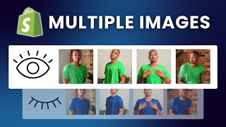 Multiple Variant Images  Display Only The Selected Variant Images On The Shopify Free themes [upl. by Anesusa]