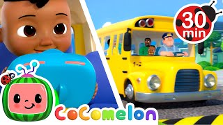 Codys Wheels on the Bus  Cocomelon  Cody Time  Kids Cartoons amp Nursery Rhymes  Moonbug Kids [upl. by Iznyl]