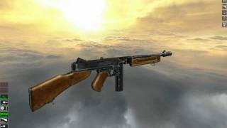 Thompson M1928A1 full disassembly and operation [upl. by Akirret]