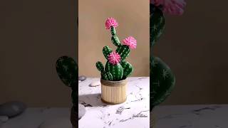 cactus tree make creative DIYart paint diy cactus creative Paint art ArtSpacePainting [upl. by Enotna645]