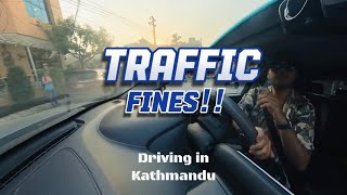 Vlog  43 Traffic fines over holi and new years 2081  Nepal [upl. by Nickolas382]